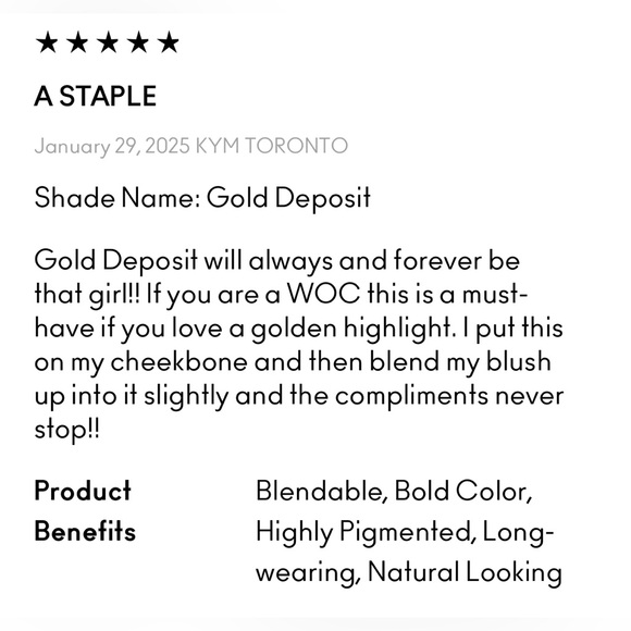 Gold Deposit Mac Mineralize SkinFinish Golden Bronze Highlighter Brand New - Picture 11 of 13